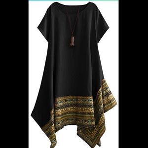 Boho short dress